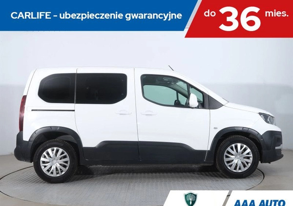 Peugeot Rifter cena 58000 przebieg: 143334, rok produkcji 2019 z Witnica małe 172
